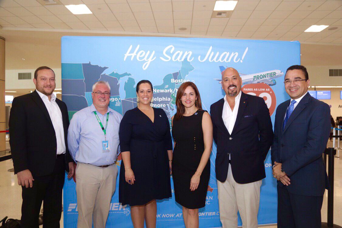 Frontier Airlines Anuncia 4 Nuevas Rutas Desde San Juan a Baltimore, Boston, Chicago y su Nuevo Destino Caribeño, Santo Domingo