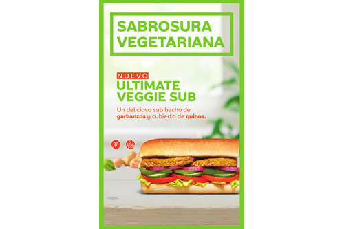 Subway presenta el “Ultimate Veggie Sub”