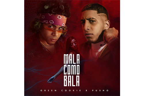 Rompiendo Green Cookie con su nuevo sencillo “Mala como Bala” junto a Pusho