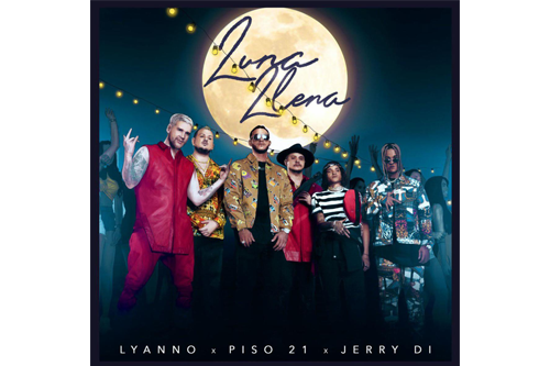 Gran estreno del nuevo tema de Lyanno “Luna Llena” junto a Piso 21 y Jerry Di