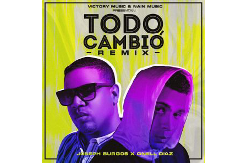 Joseph Burgos presenta «Todo Cambió Remix» a dúo con Onell Díaz