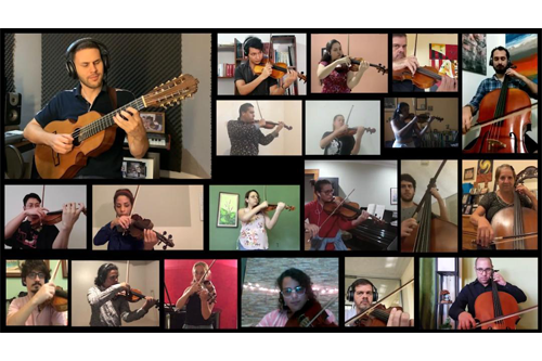 Luis Sanz lanza video de Orquesta Virtual