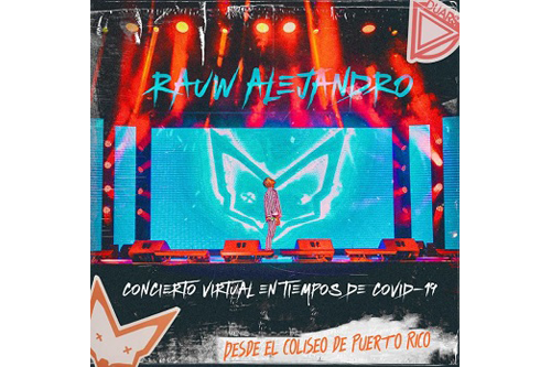 Rauw Alejandro estrena nuevo álbum de su exitoso concierto virtual en vivo