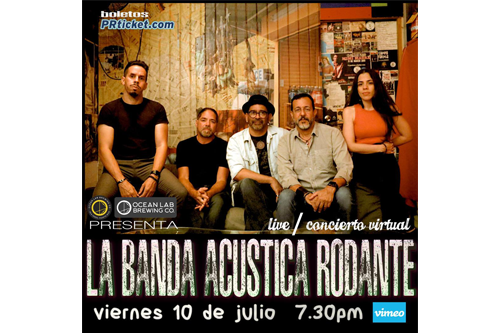 La Banda Acústica Rodante presenta Concierto Virtual