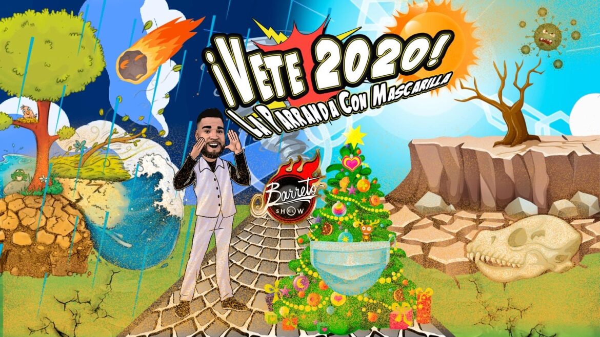 Barreto le da la bienvenida a la Navidad con el sencillo “Vete 2020”