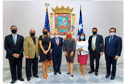 Gobernador Interino se reúne con Miembros del Cuerpo Consular de Puerto Rico