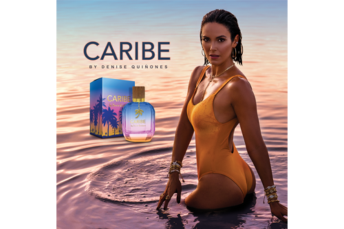 Caribe… el nuevo perfume de Denise Quiñones