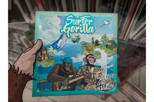 Surfer Gorilla lanza ‘Dimos vueltas en el aire’, un disco para bailar, amar y reflexionar