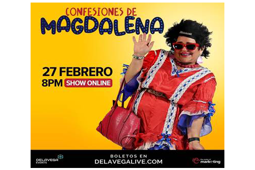 Magdalena “La Pelúa” está lista para hacer reír con su nuevo  Stand Up Comedy “Confesiones de Magdalena”
