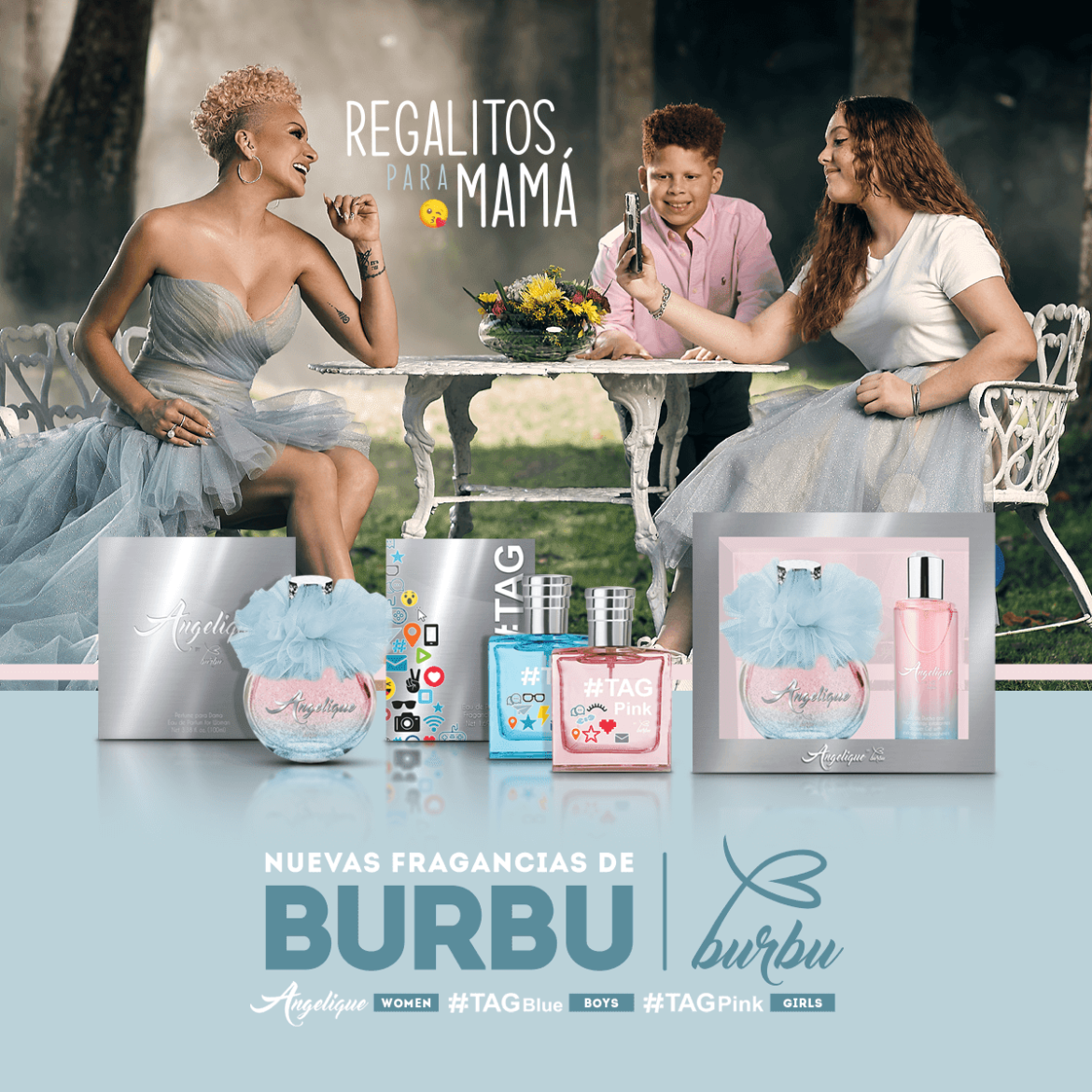 “Burbu” presenta nuevos perfumes