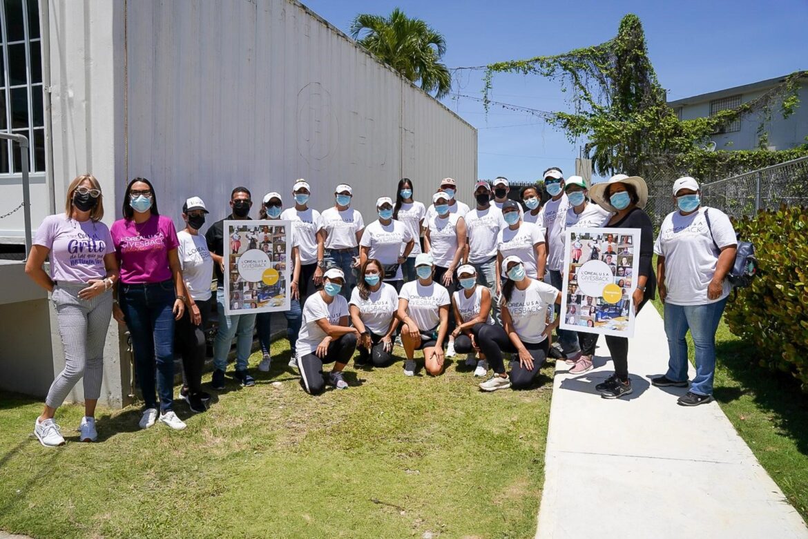 Los empleados de L’Oréal Caribe dedican más de 300 horas a las comunidades durante el Día del Voluntariado Anual