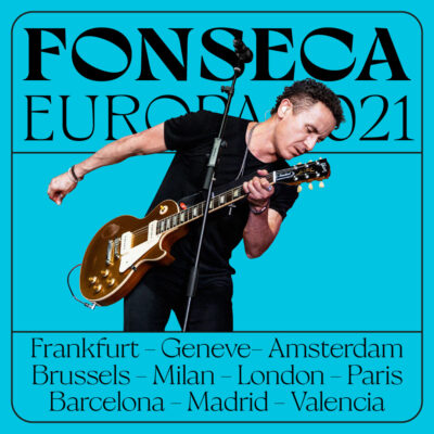 Fonseca anuncia su gira 2021 por diez ciudades europeas