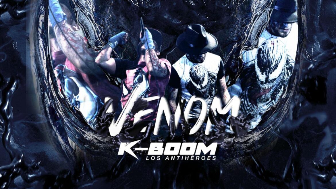 El simbionte de Venom se fusiona con la música en la nueva canción de KBoom Los Antihéroes