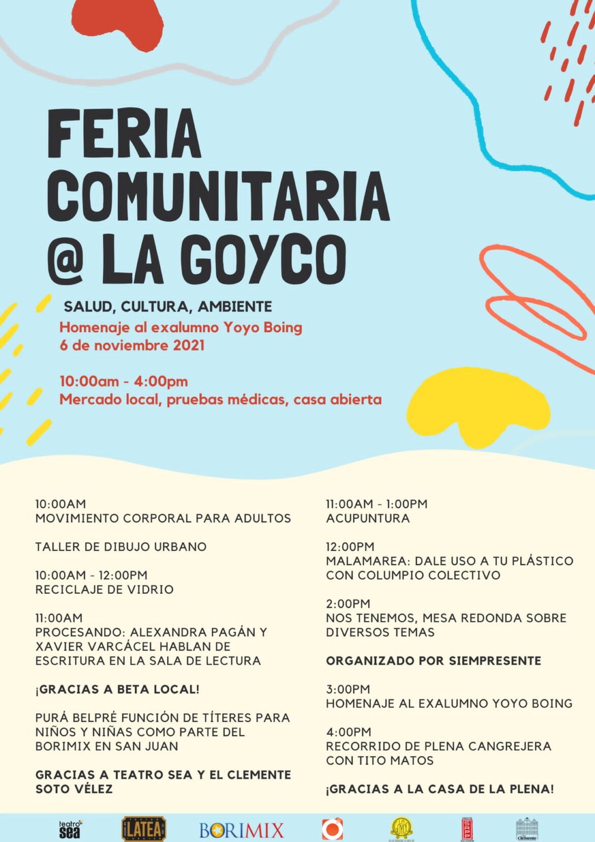 La Goyco y El Clemente firmarán acuerdo de colaboración Las organizaciones, en Santurce y Nueva York, comienzan formalmente relación de intercambio cultural