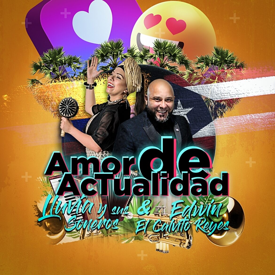 Edwin “El Calvito” Reyes & Lluvia y Sus Soneros presentan “Amor de Actualidad”