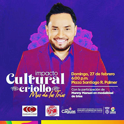 Caguas celebra el amor y la amistad con música de tríos y el Rey de Corazones