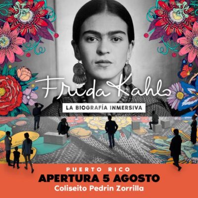 Llega a Puerto Rico la exhibición “Frida Kahlo, La Biografía Inmersiva”