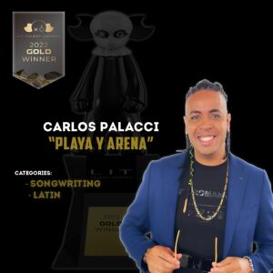 Cantautor Carlos Palacci resultó ganador en los Premios LIT Talent Awards 2022