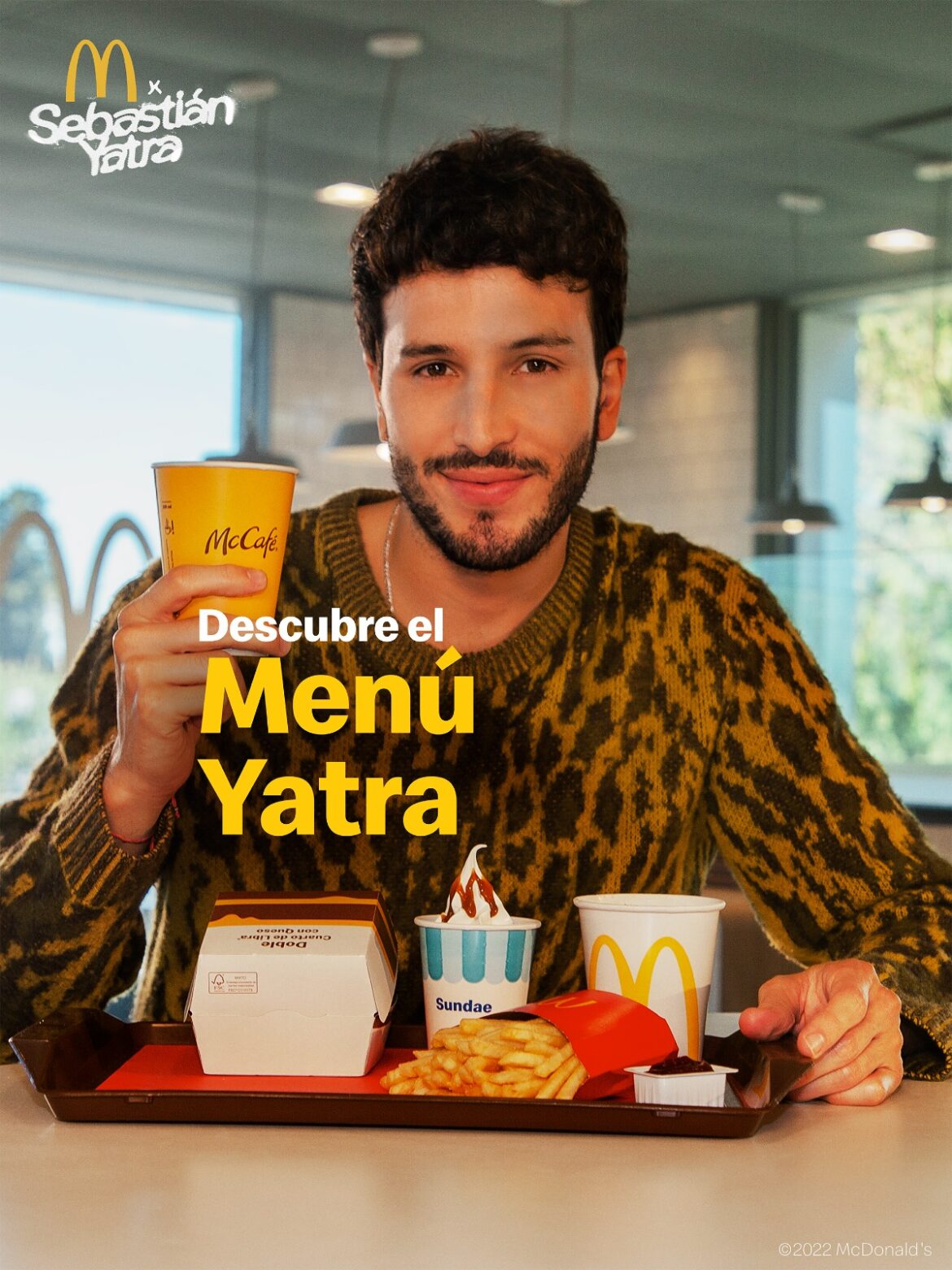 Llegó el combo favorito de Sebastián Yatra a McDonald’s