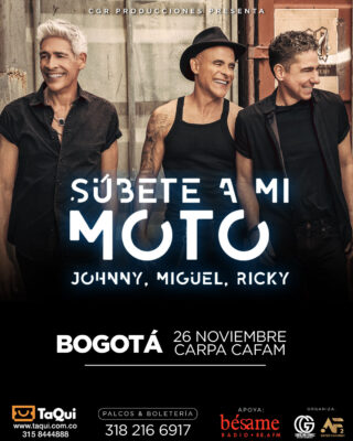 Llegó a Bogotá “Súbete A Mi Moto Tour”