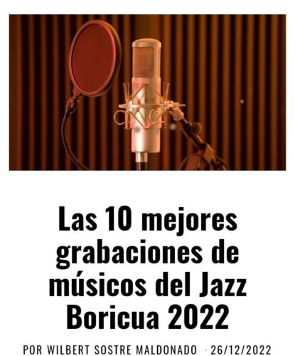 90 Grados y Puerto Rico Jazz publica las 10 mejores grabaciones del Jazz Puertorriqueño