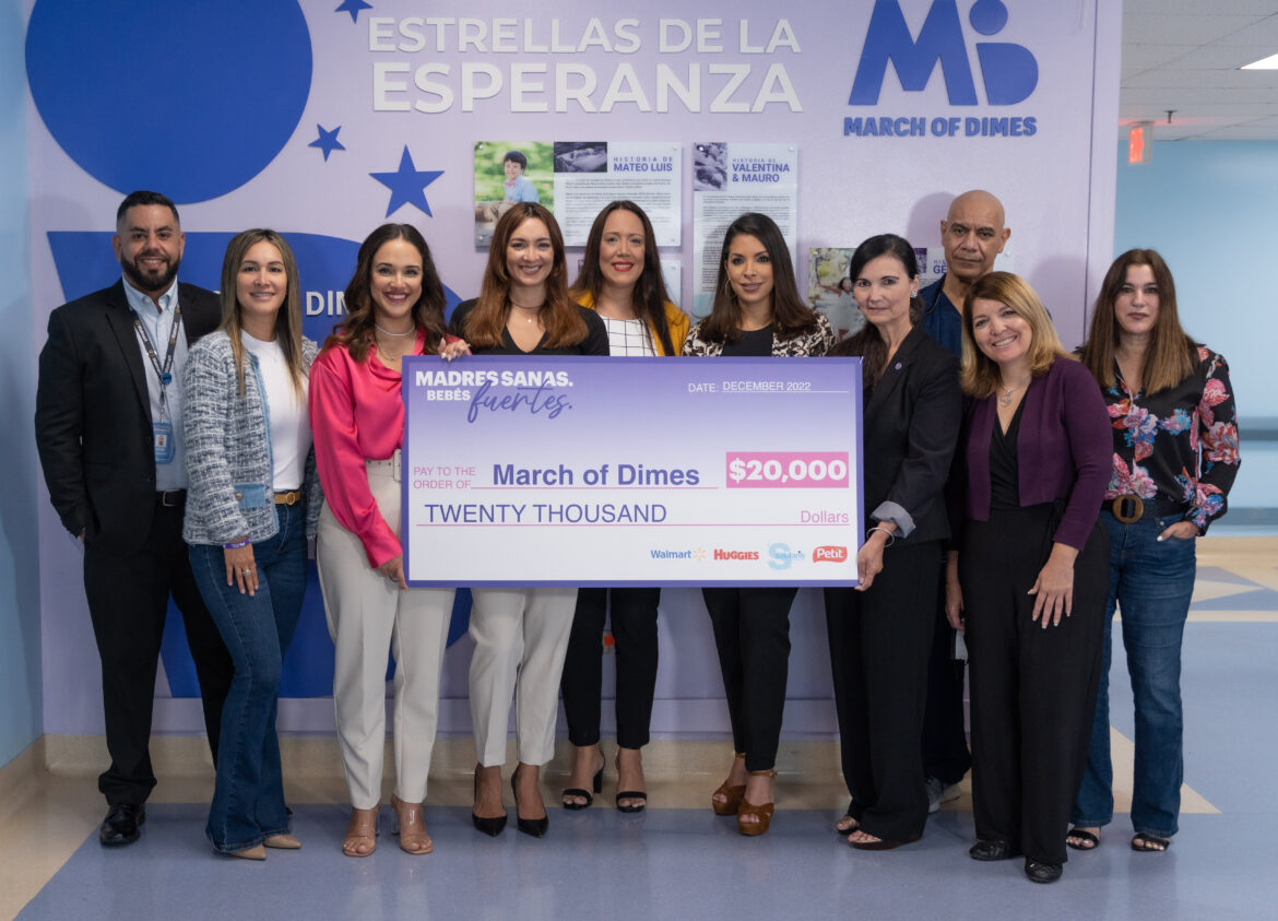March of Dimes recibe $20 mil para apoyar la salud de madres puertorriqueñas