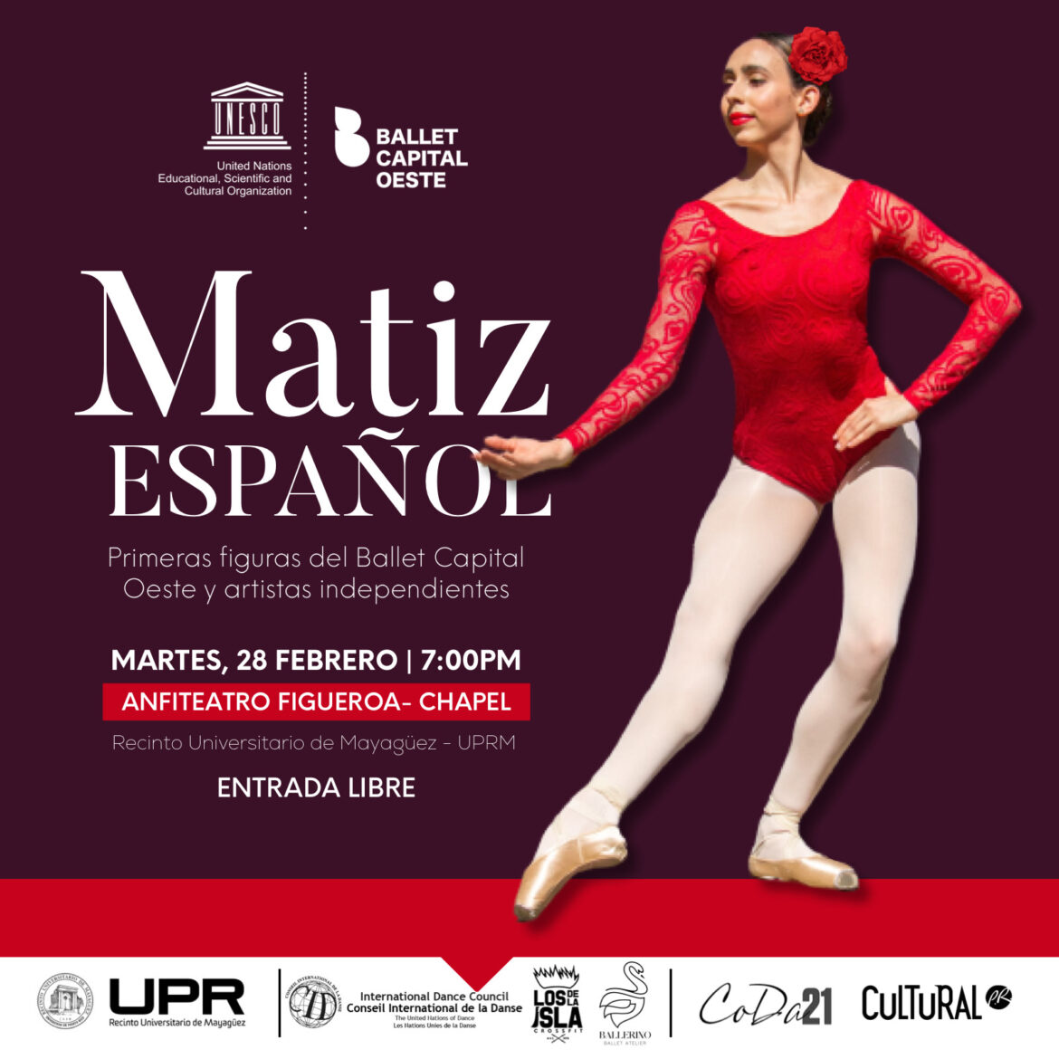 La Compañía Ballet Capital Oeste vuele al (RUM) con fuerza y pasión en Matiz Español