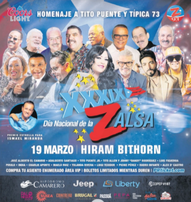 Zeta 93 FM LaMusica y Mega TV revelan todos los detalles de la edición #39 del “Día Nacional de la Zalsa”