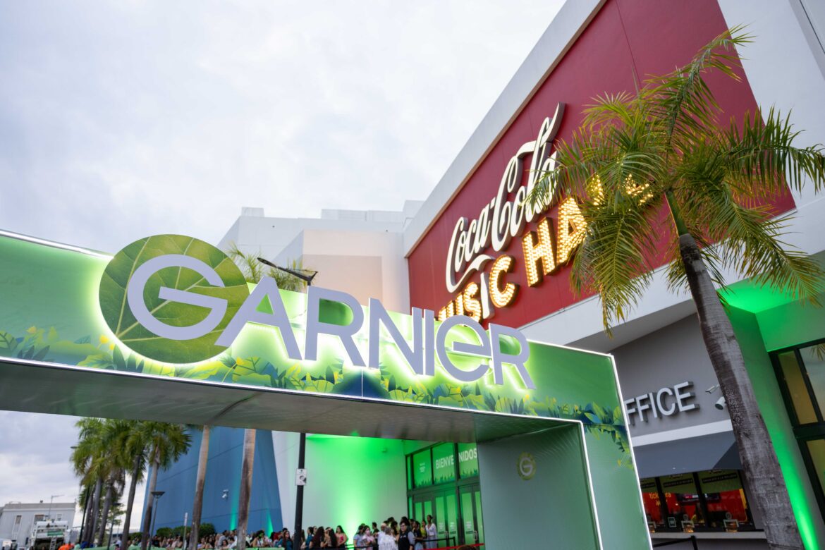 Garnier Green Fest acopia más de seis mil libras de plástico reciclable