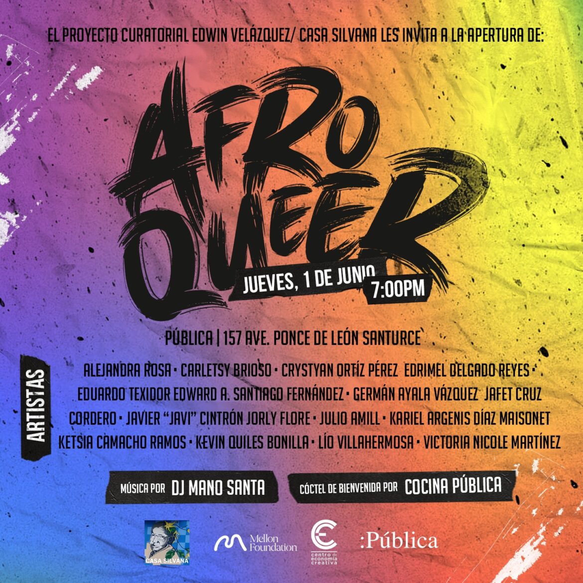 “AFRO CUIR” colectiva de artistas afropuertorriqueños LGBTQ+ en PÚBLICA