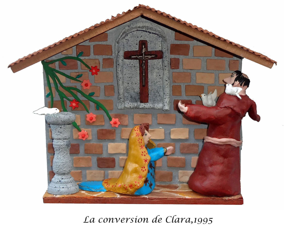 Exponen en Caguas la artesanía religiosa de Licel Chardon