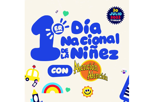 Atención Atención detalla todas las actividades que habrá el 1er Día Nacional De La Niñez
