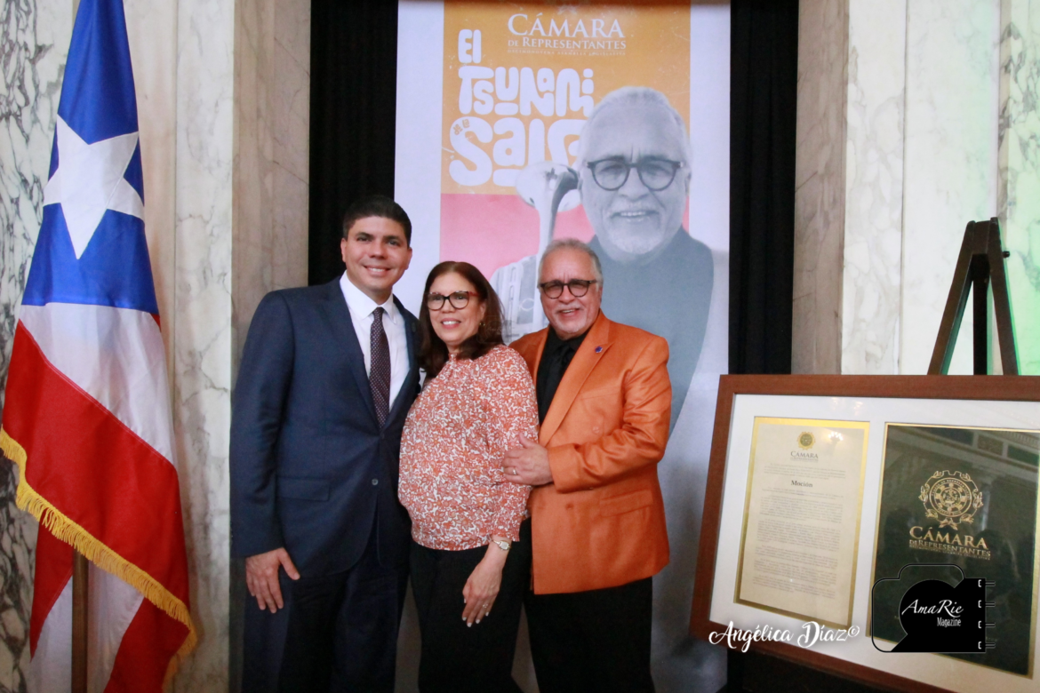 El Tsunami de la Salsa recibió reconocimiento por sus 50 años de trayectoria musical en la Cámara de Representantes de Puerto Rico