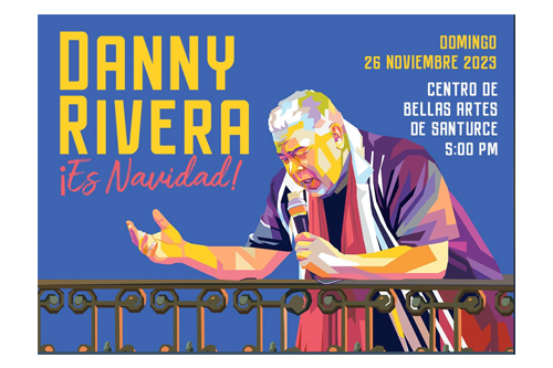 El eterno cantor de Borinquen Danny Rivera  invita al pueblo a una Gran Trulla Navideña