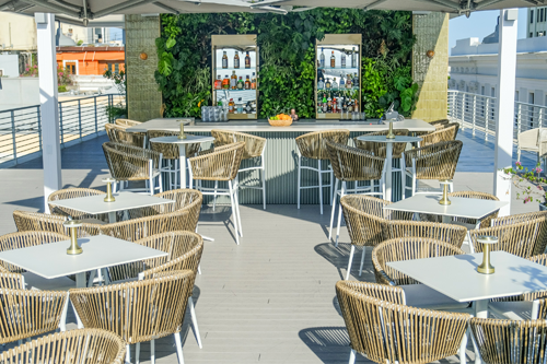 Se inaugura Atelier un nuevo rooftop terrace en Hotel Palacio Provincial