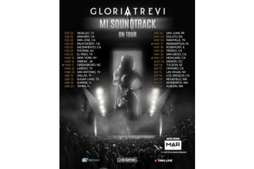 Gloria Trevi celebrará su emblemática trayectoria musical con su gira por  “Mi Soundtrack World Tour 2024”