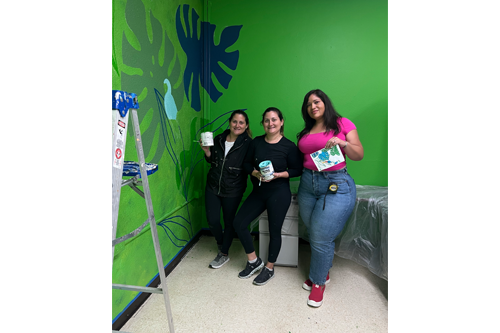Virgen Rodríguez y Dos Pinceles crean colaboración para ambientar las nuevas oficinas de la Asociación de Relacionistas de Puerto Rico
