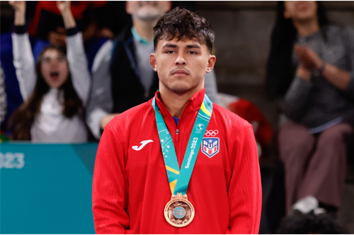 Joseph Silva añade un bronce al medallero en la categoría de los 65 kilos en el estilo libre
