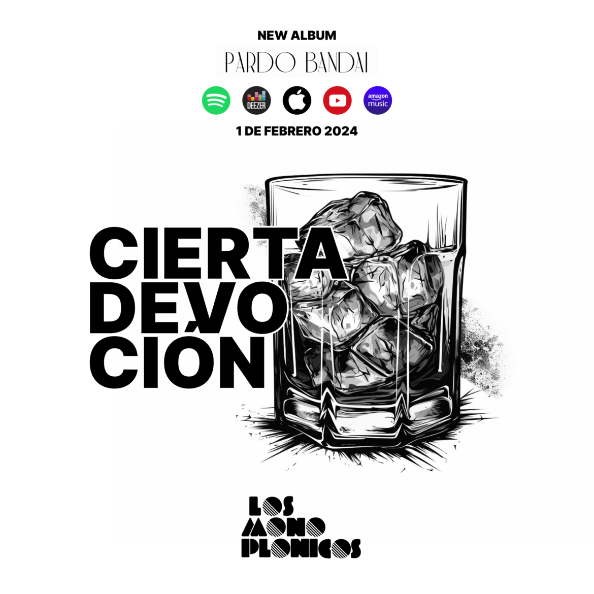 “Cierta devoción” el primer sencillo de Pardo Bandai del último álbum de Los Monoplónicos