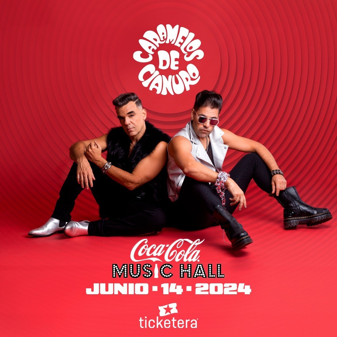 Caramelos de Cianuro Energizará con su Rock el Coca-Cola Music Hall