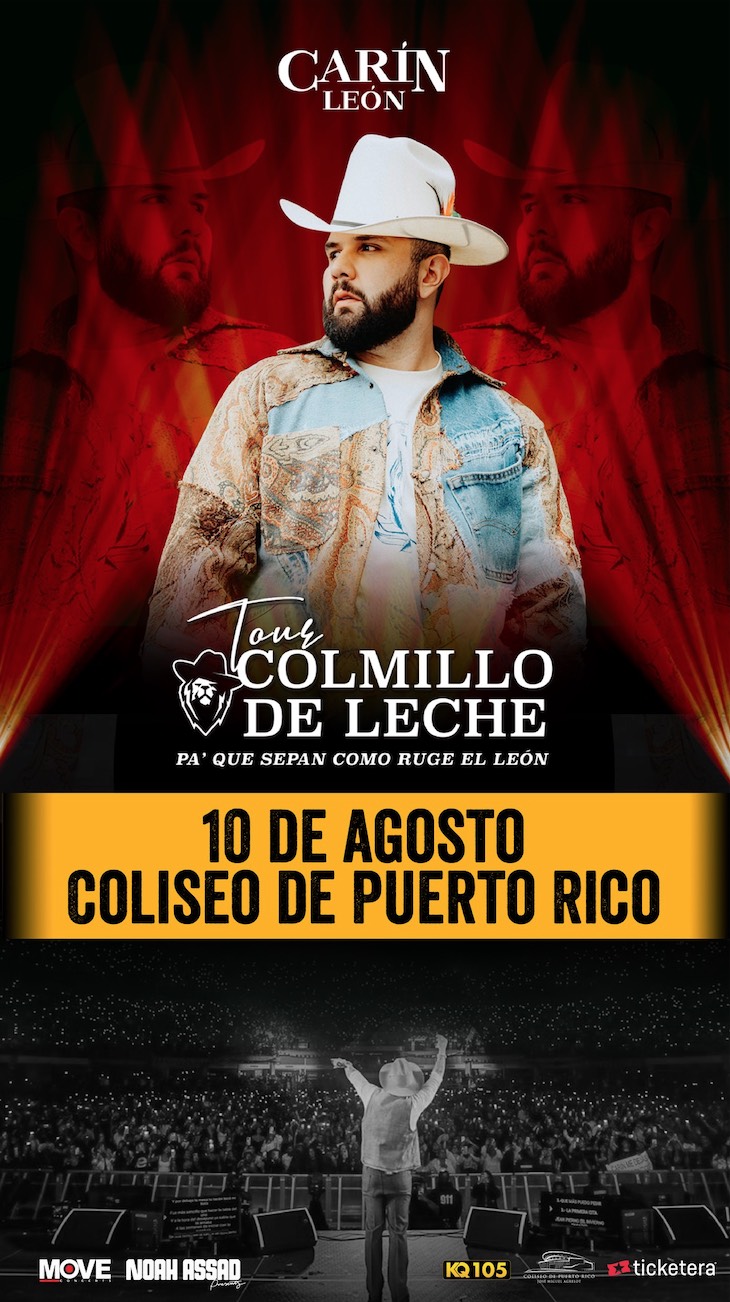 Carin León llega al Coliseo de Puerto Rico