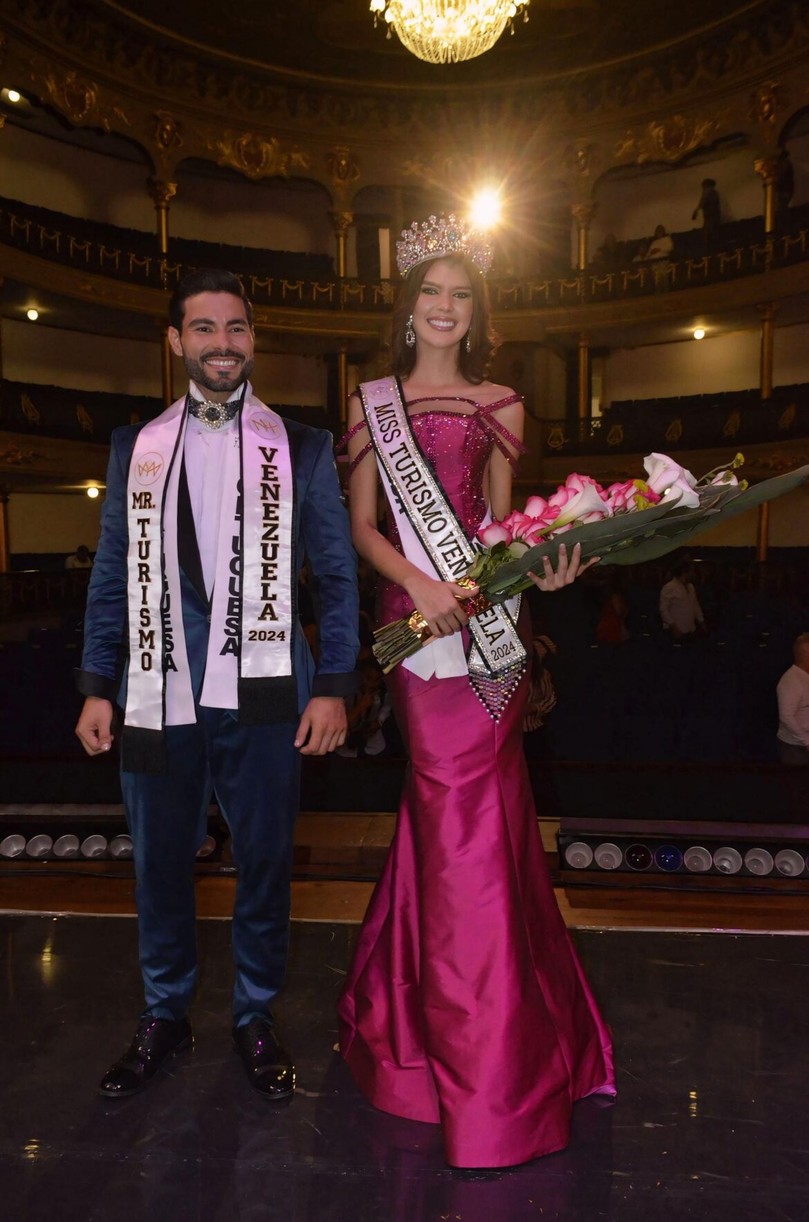 Milena Soto y José Ángel Flores son los ganadores del Miss y Míster Turismo Venezuela 2024