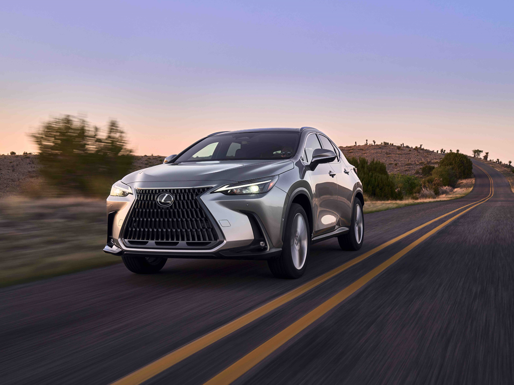 Lexus NX 2024 recibe reconocimiento de seguridad del IIHS