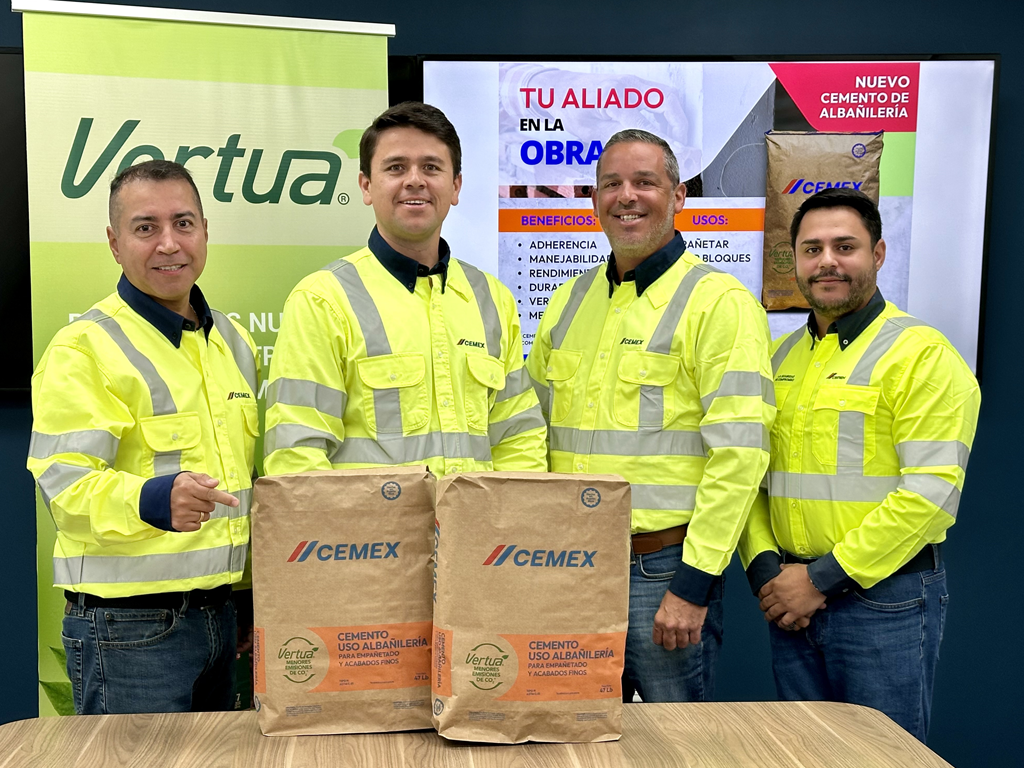 Cemex introduce nuevo cemento de uso de albañilería que reduce emisiones de CO2 y facilita la construcción