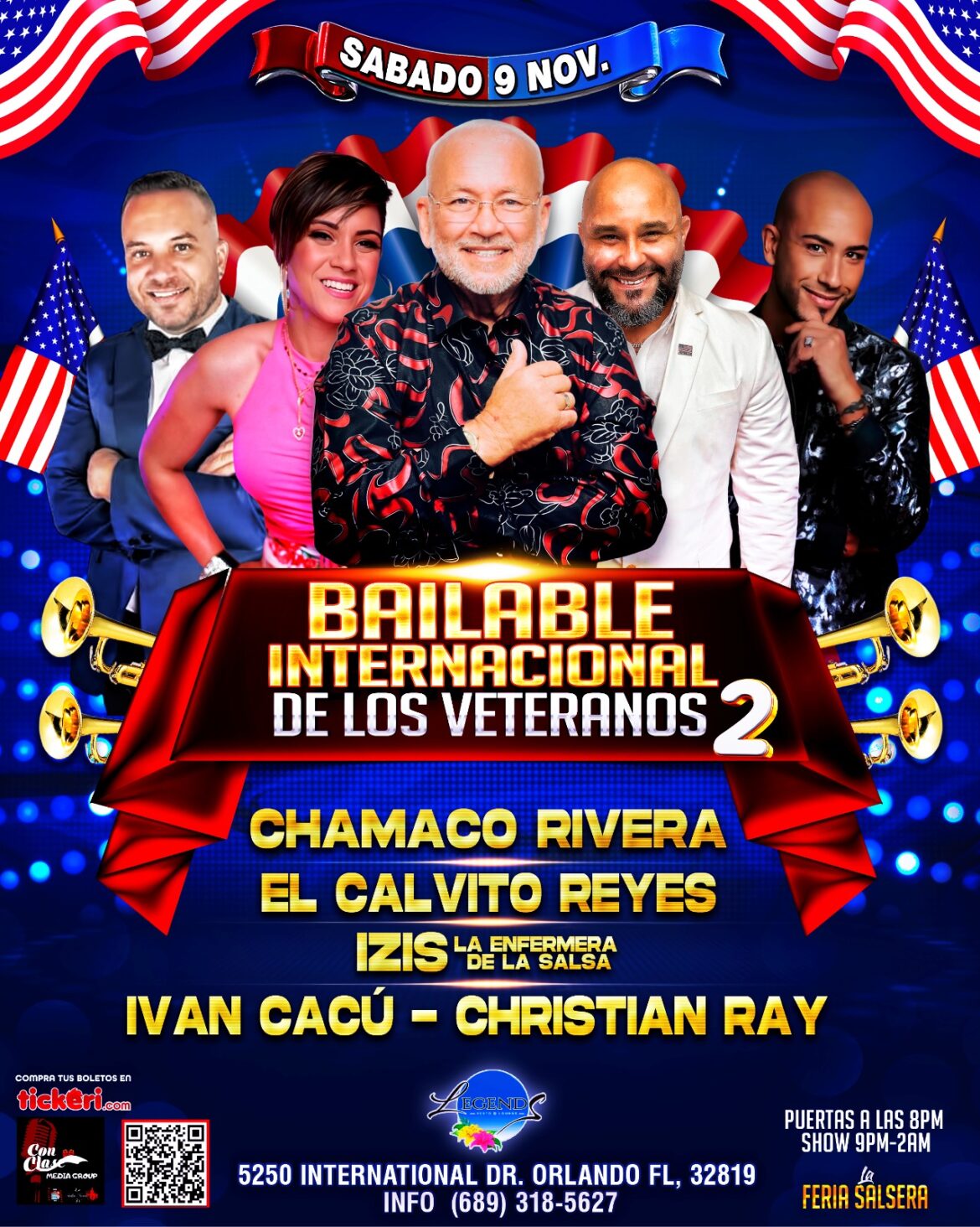 Edwin “El Calvito” Reyes Presenta: Bailable Internacional “En Honor a Los VETERANOS (Héroes de la Nación)” #2