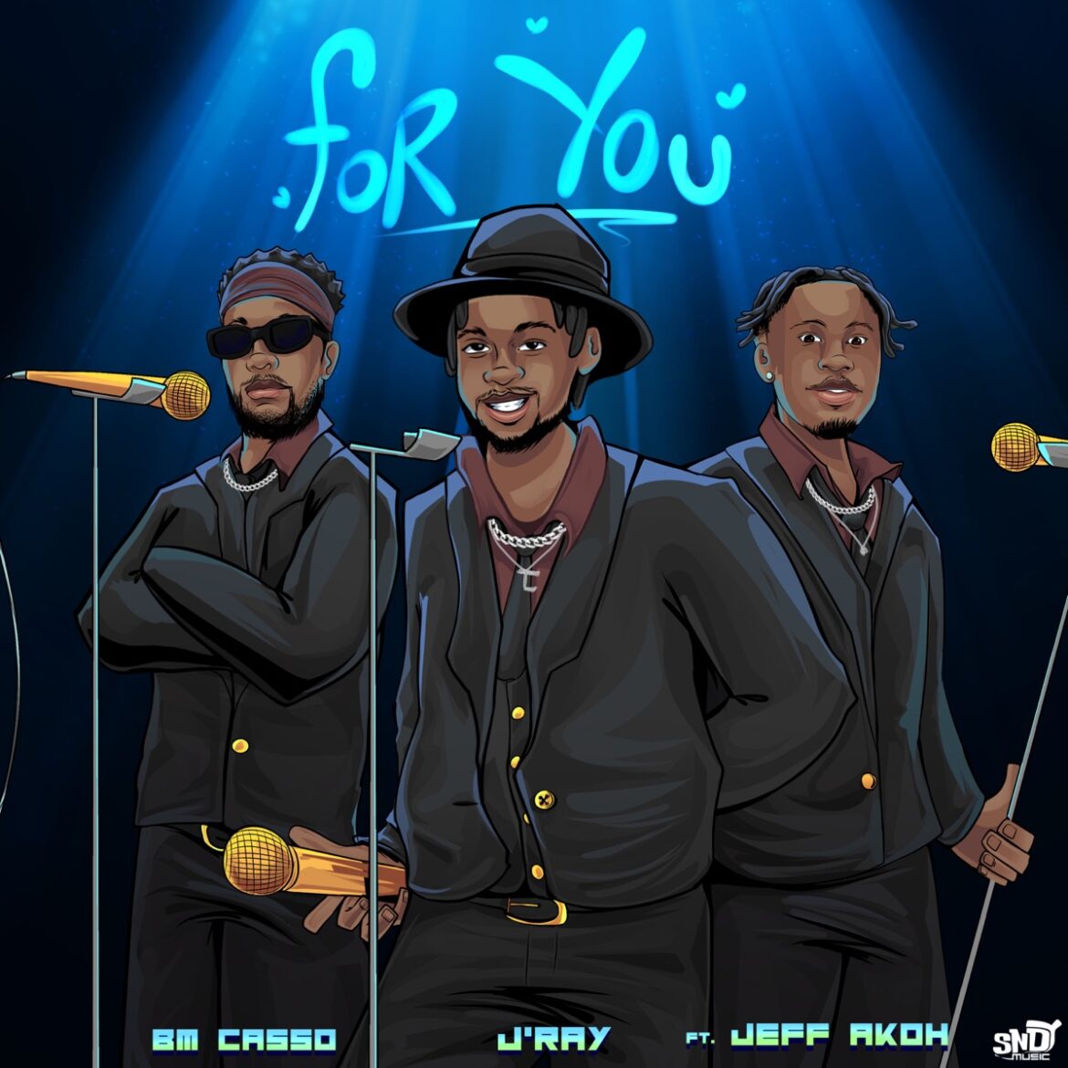 J´ray, Jeff Akoh y BM Casso se unen en el sencillo “For You”