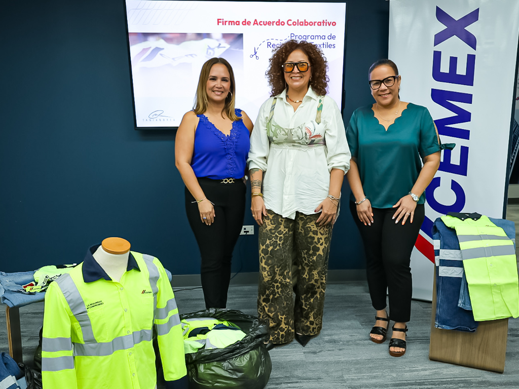 Cemex lanza innovador programa de Reciclaje de Textiles: Del cemento a la moda sostenible