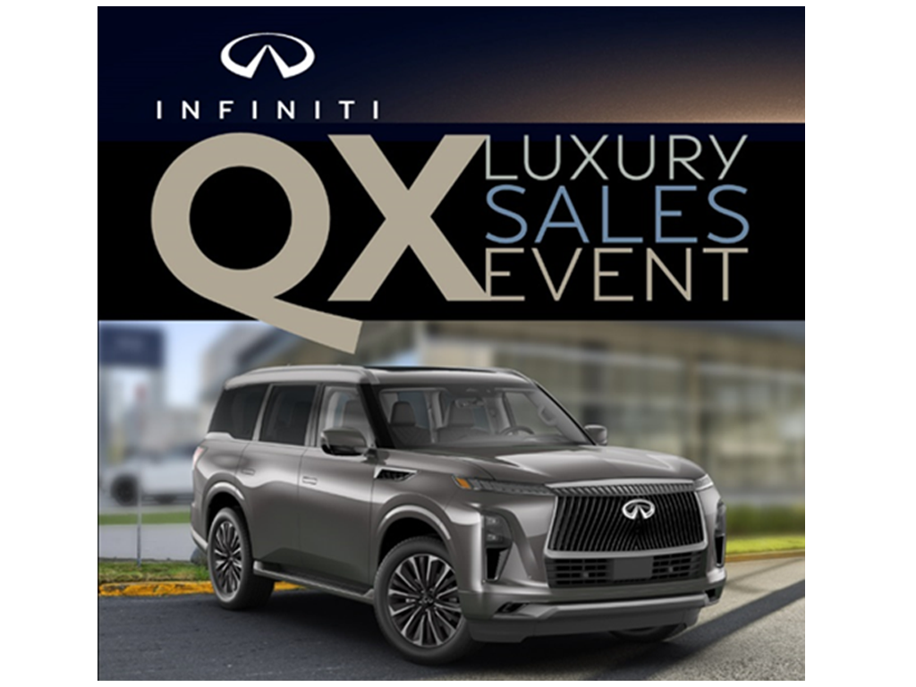 Llega la venta anual INFINITI QX Luxury Sales Event