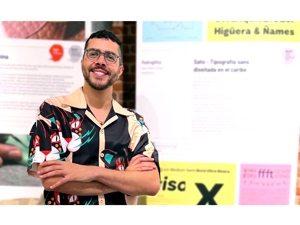 Reconocen artista gráfico boricua en Bienal Iberoamericana de Diseño y lanza estudio de marca