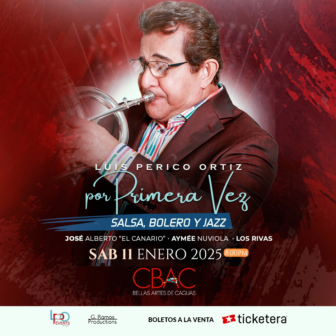 Luis Perico Ortiz presenta su concierto “Por Primera Vez”